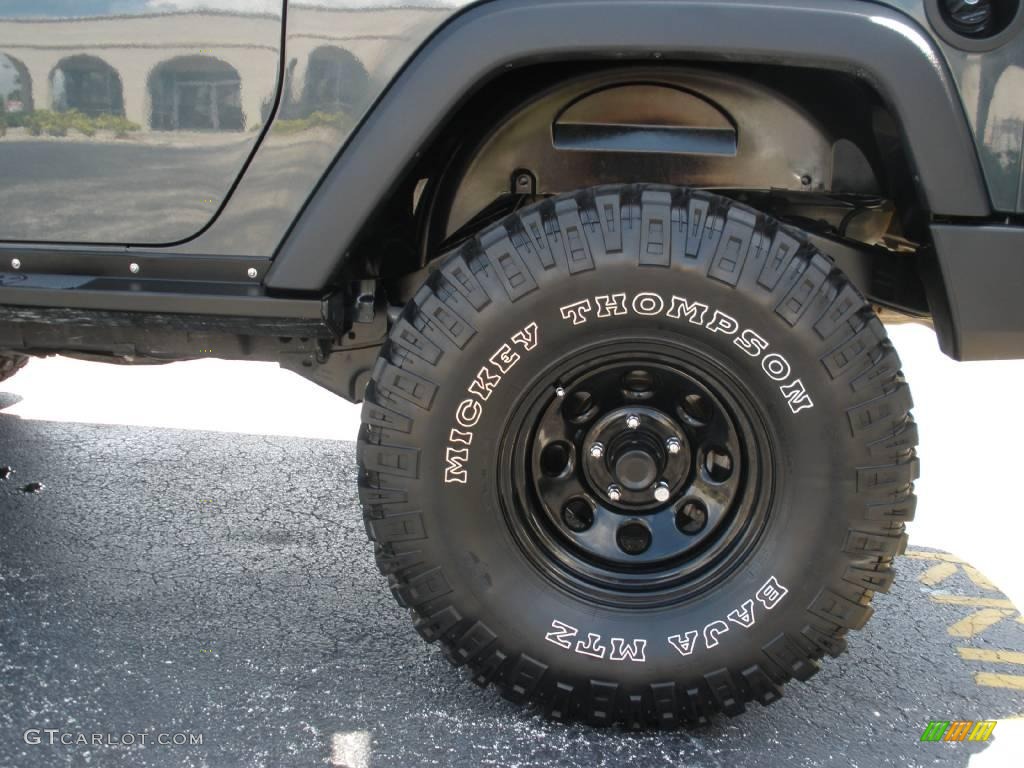2007 Wrangler X 4x4 - Steel Blue Metallic / Dark Slate Gray/Medium Slate Gray photo #10