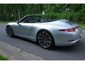 2014 Rhodium Silver Metallic Porsche 911 Carrera 4S Cabriolet  photo #9