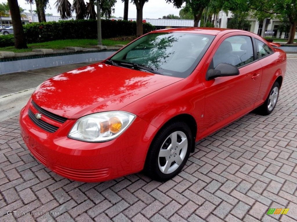 Victory Red 2006 Chevrolet Cobalt LS Coupe Exterior Photo #94092225