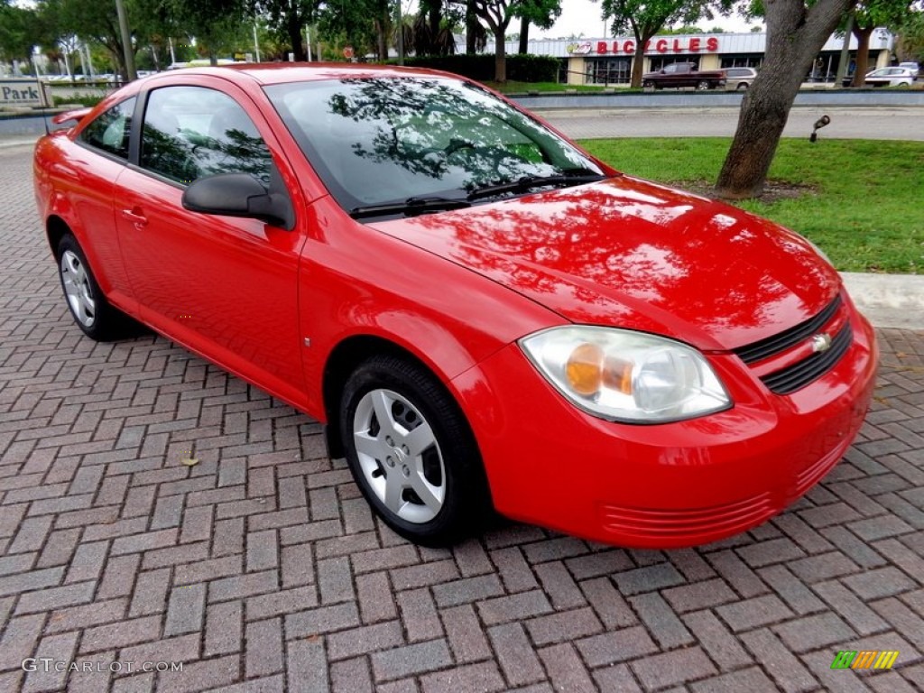 Victory Red 2006 Chevrolet Cobalt LS Coupe Exterior Photo #94092501