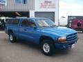 2000 Intense Blue Pearl Dodge Dakota Sport Extended Cab 4x4  photo #3
