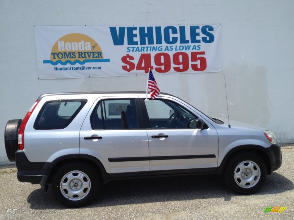 2005 CR-V LX 4WD - Satin Silver Metallic / Black photo #27