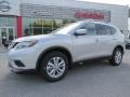 2014 Brilliant Silver Nissan Rogue SV  photo #1