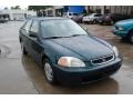 Cypress Green Metallic - Civic LX Sedan Photo No. 1