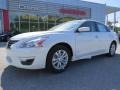 2014 Pearl White Nissan Altima 2.5 S  photo #1