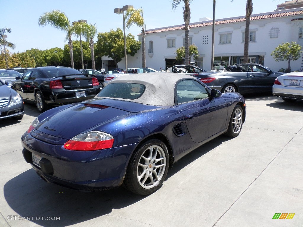 2003 Boxster  - Lapis Blue Metallic / Graphite Grey photo #2