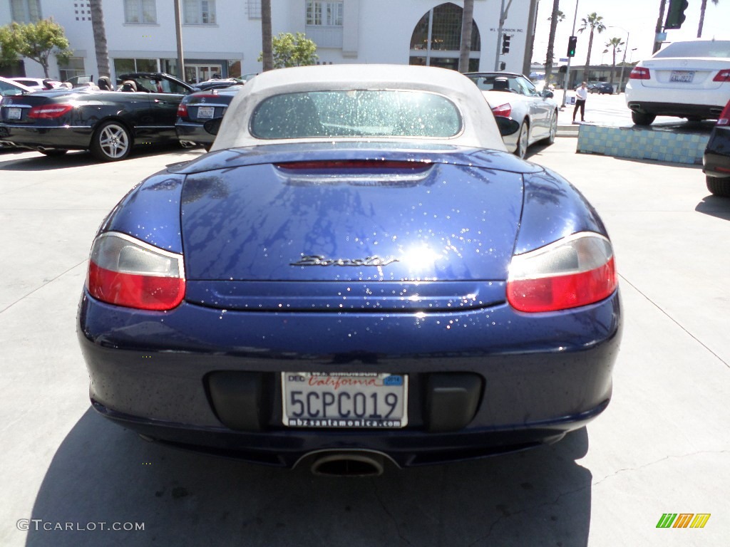 2003 Boxster  - Lapis Blue Metallic / Graphite Grey photo #3