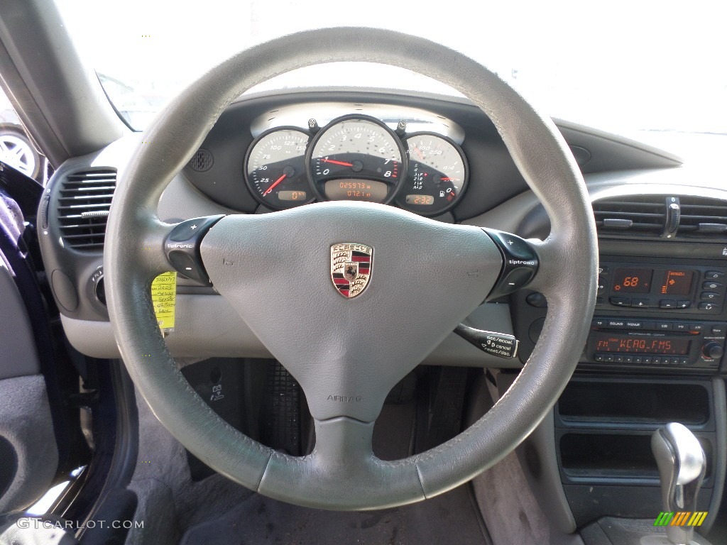 2003 Boxster  - Lapis Blue Metallic / Graphite Grey photo #9