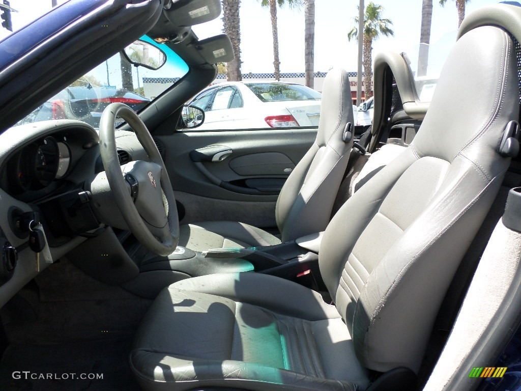 2003 Boxster  - Lapis Blue Metallic / Graphite Grey photo #16