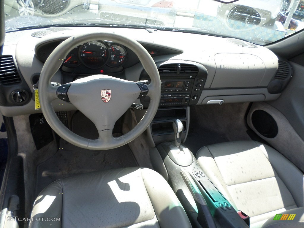 2003 Boxster  - Lapis Blue Metallic / Graphite Grey photo #18