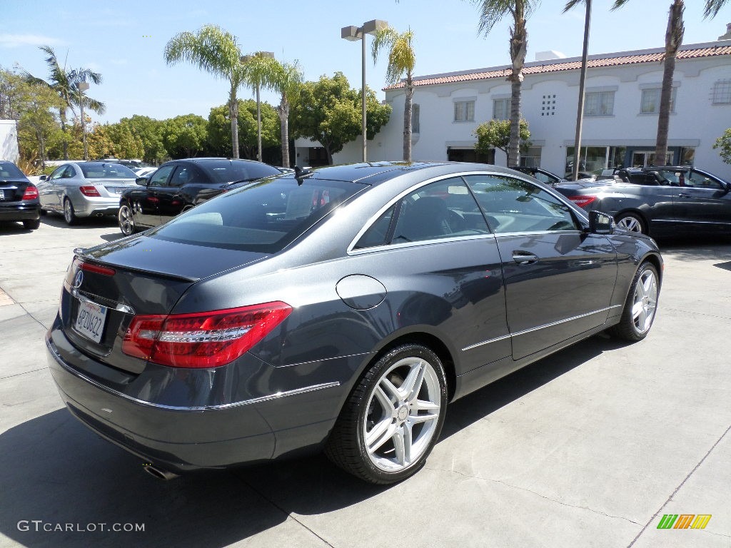 2011 E 350 Coupe - Steel Grey Metallic / Black photo #2