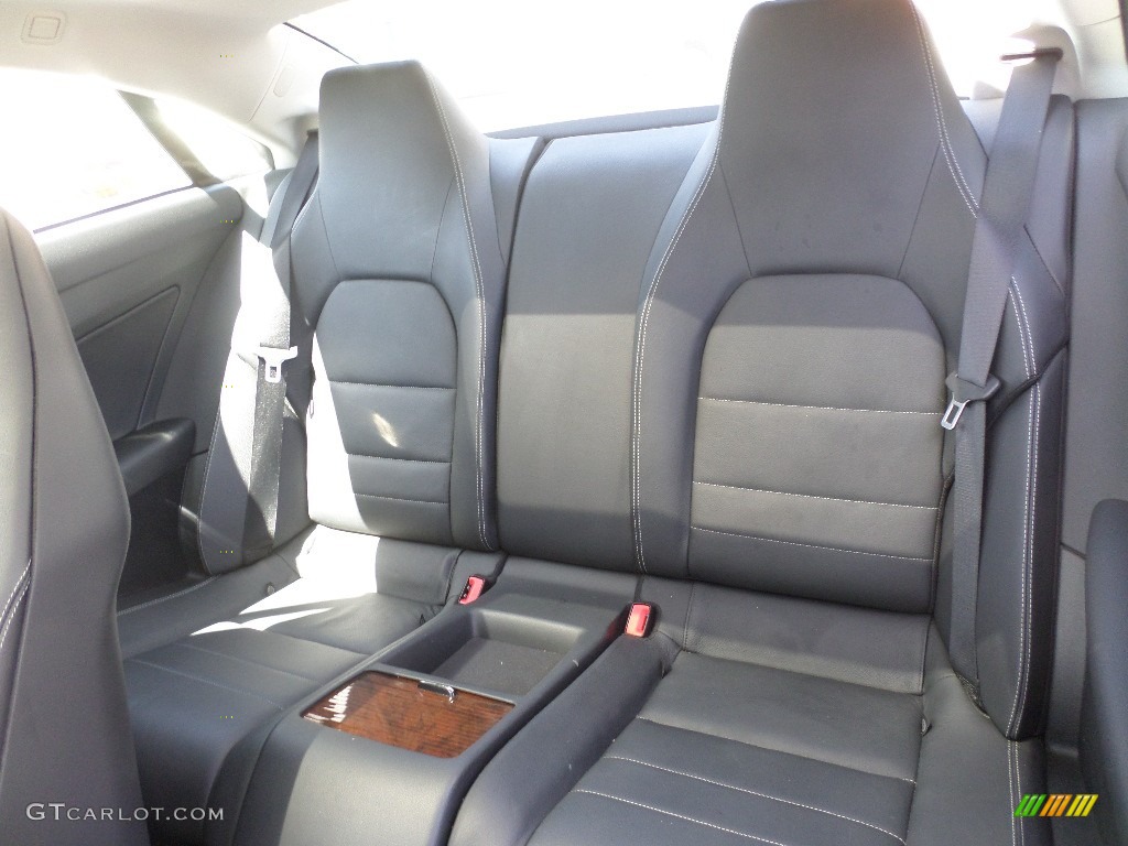 2011 E 350 Coupe - Steel Grey Metallic / Black photo #20