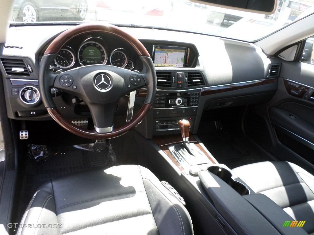 2011 E 350 Coupe - Steel Grey Metallic / Black photo #21