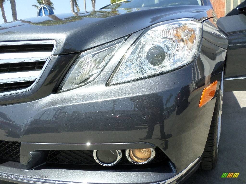 2011 E 350 Coupe - Steel Grey Metallic / Black photo #23