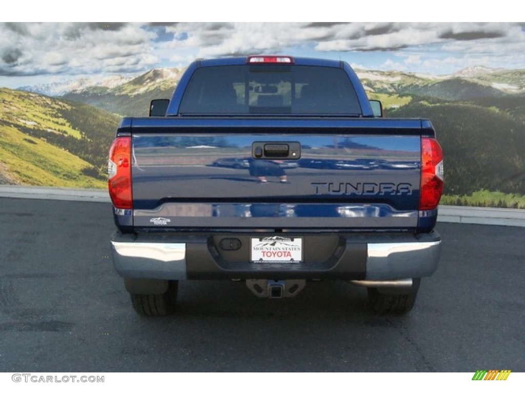 2014 Tundra SR5 TRD Double Cab 4x4 - Blue Ribbon Metallic / Graphite photo #4