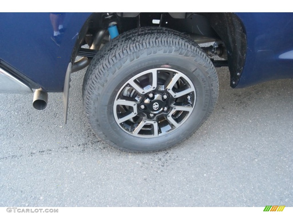 2014 Tundra SR5 TRD Double Cab 4x4 - Blue Ribbon Metallic / Graphite photo #9