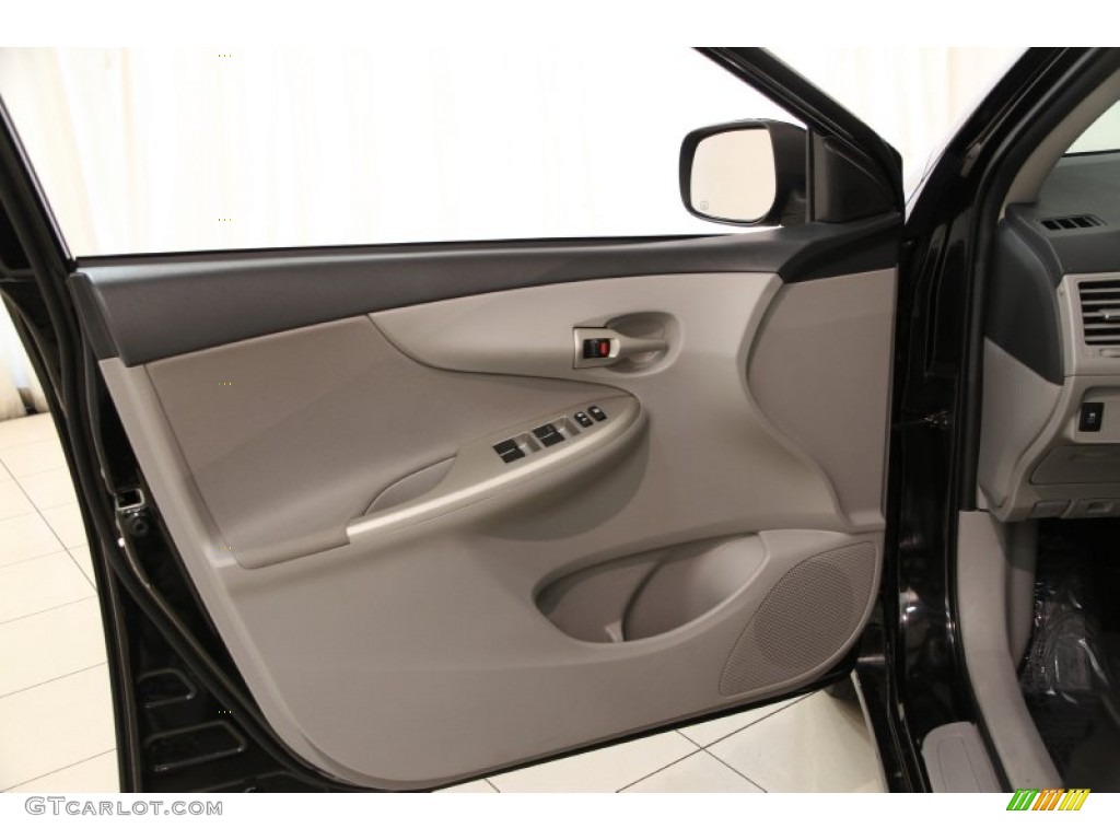 2012 Corolla LE - Black Sand Pearl / Ash photo #4