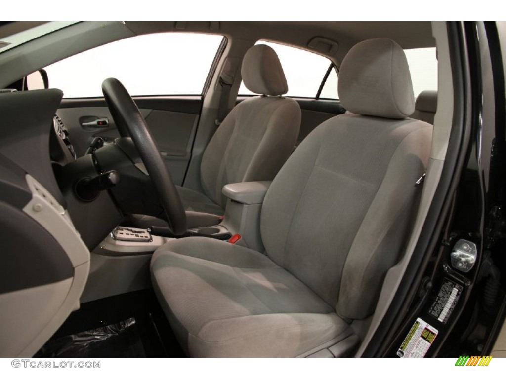 2012 Corolla LE - Black Sand Pearl / Ash photo #5