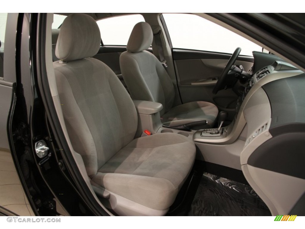 2012 Corolla LE - Black Sand Pearl / Ash photo #10