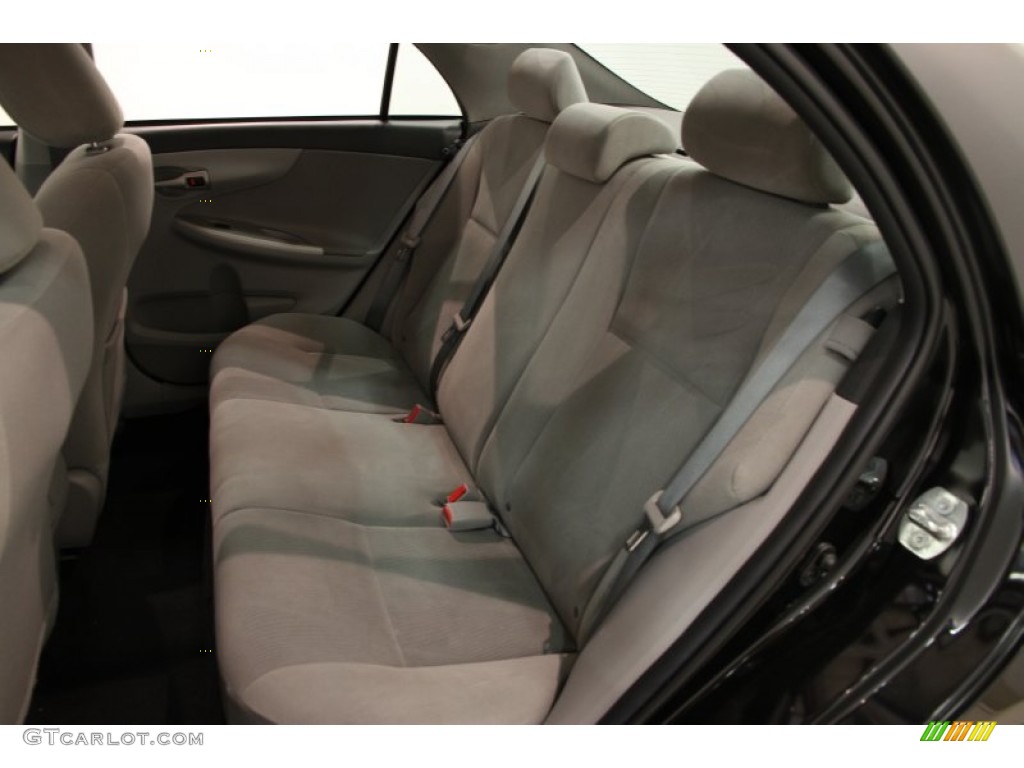 2012 Corolla LE - Black Sand Pearl / Ash photo #12
