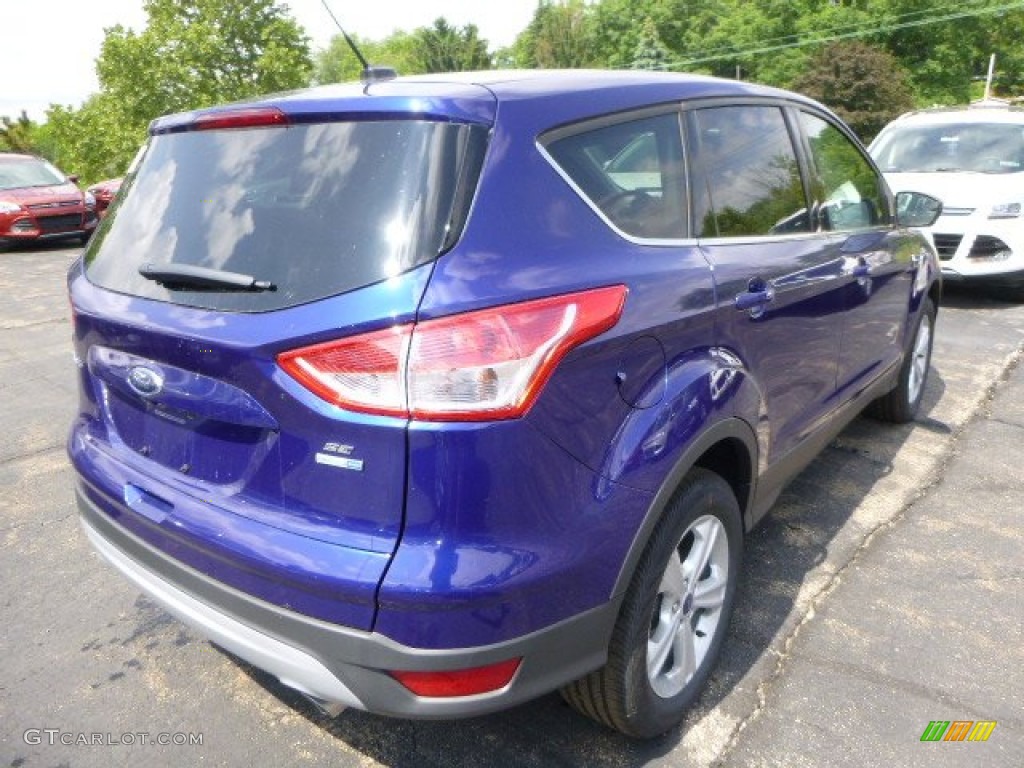 2014 Escape SE 1.6L EcoBoost 4WD - Deep Impact Blue / Charcoal Black photo #2