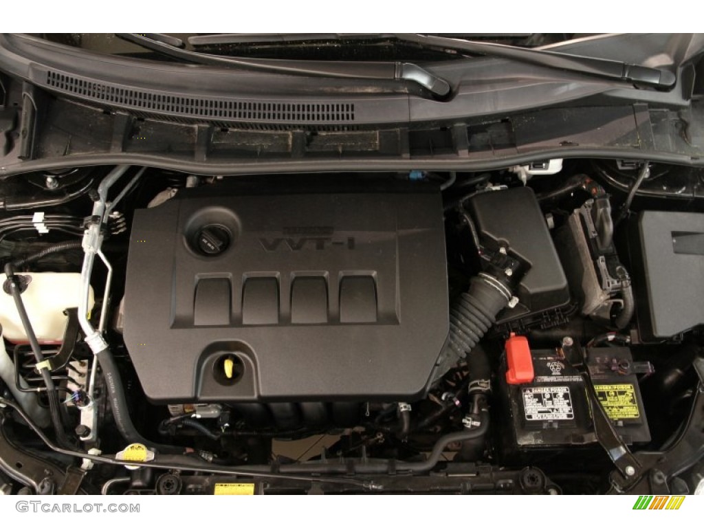 2012 Corolla LE - Black Sand Pearl / Ash photo #14