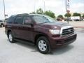 2009 Cassis Red Pearl Toyota Sequoia SR5  photo #4
