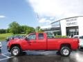 Fire Red - Sierra 2500HD Work Truck Extended Cab 4x4 Photo No. 8