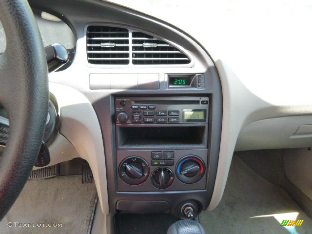 2002 Elantra GLS Sedan - Chianti Red / Beige photo #16