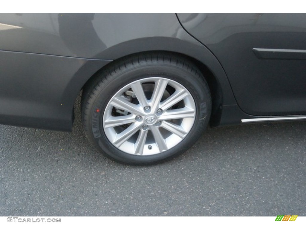 2014 Camry XLE V6 - Magnetic Gray Metallic / Ash photo #9