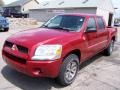 Lava Red Pearl 2009 Mitsubishi Raider LS Double Cab