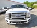 White Platinum - F350 Super Duty Platinum Crew Cab 4x4 Photo No. 3