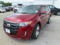 2014 Ruby Red Ford Edge Sport  photo #2