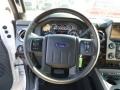 2015 Ford F350 Super Duty Platinum Pecan Interior Steering Wheel Photo