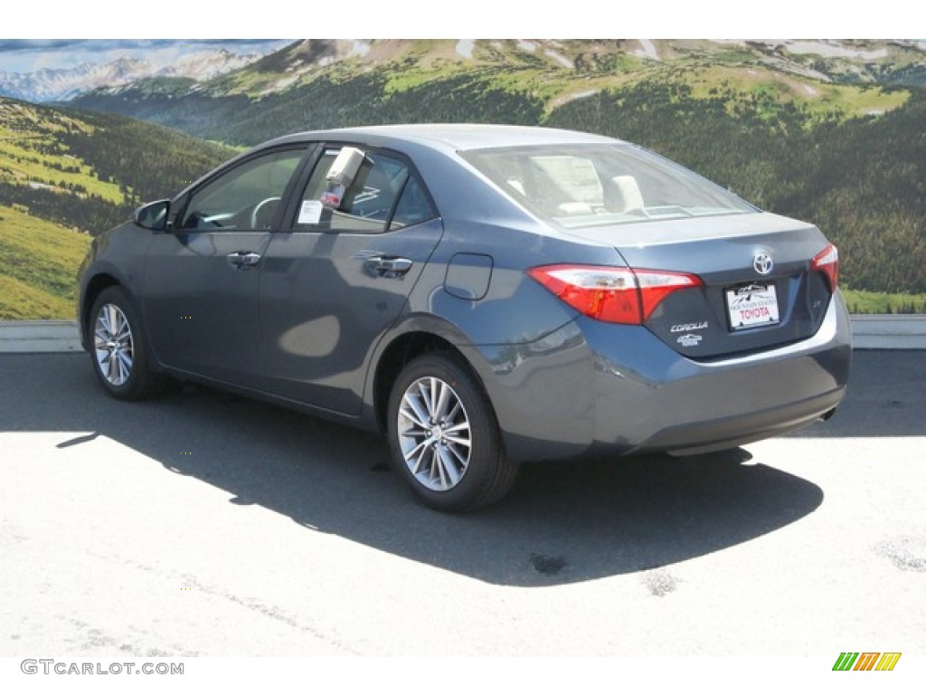 2014 Corolla LE - Slate Metallic / Ivory photo #3