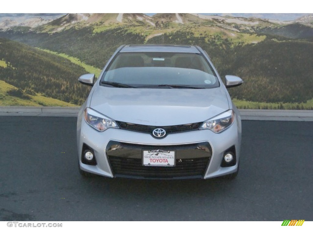 2014 Corolla S - Classic Silver Metallic / Steel Blue photo #2