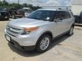 2014 Ingot Silver Ford Explorer XLT  photo #2