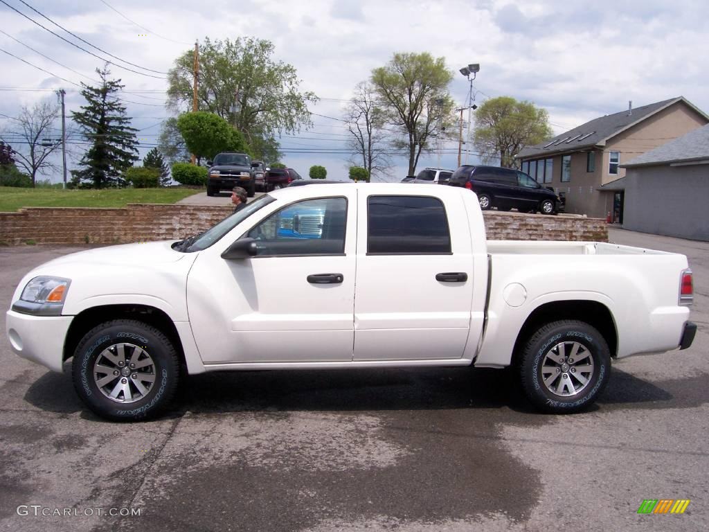 2009 Raider LS Double Cab - Yosemite White / Slate photo #7