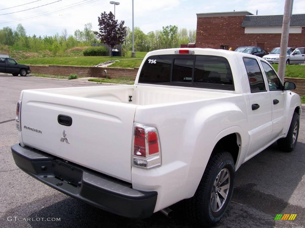 2009 Raider LS Double Cab - Yosemite White / Slate photo #10