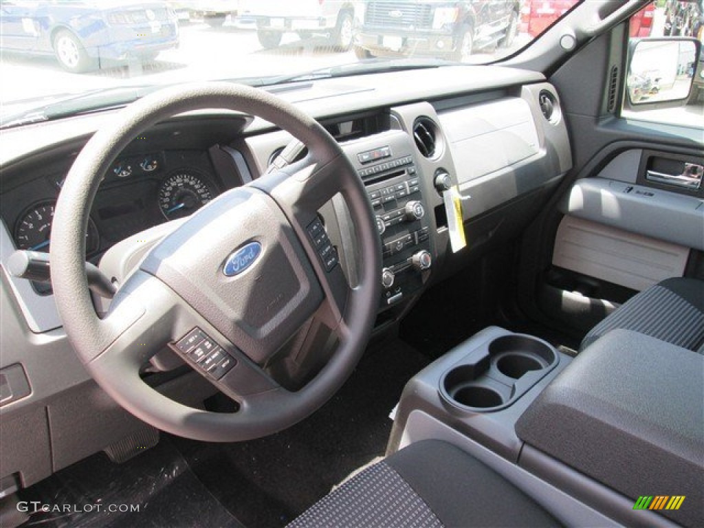 2014 F150 STX SuperCab - Sterling Grey / Black photo #13