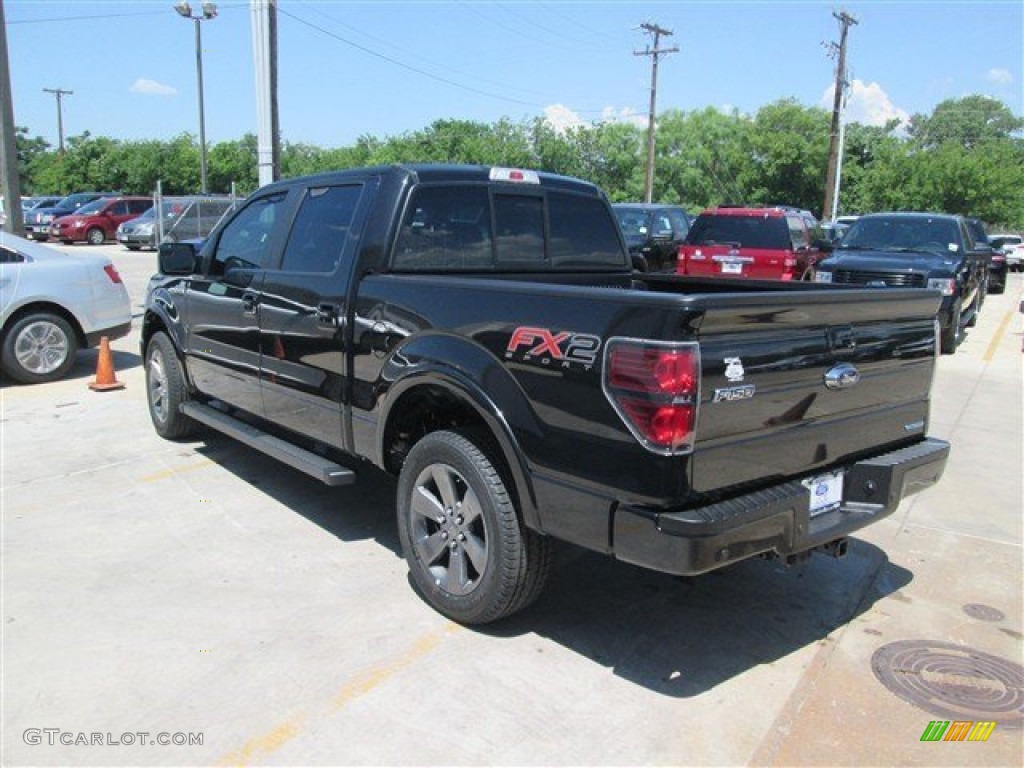 2014 F150 FX2 SuperCrew - Tuxedo Black / Black photo #4