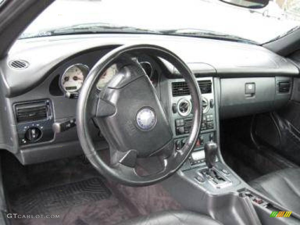 1998 SLK 230 Kompressor Roadster - Calypso Green Metallic / Black photo #6