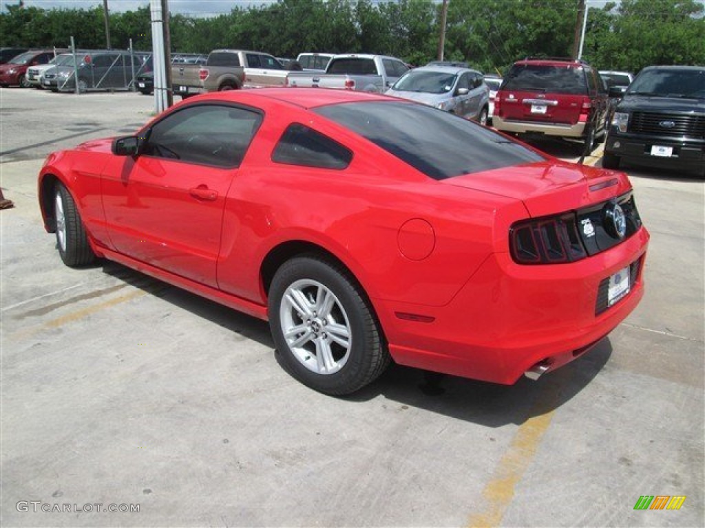 2014 Mustang V6 Coupe - Race Red / Charcoal Black photo #4