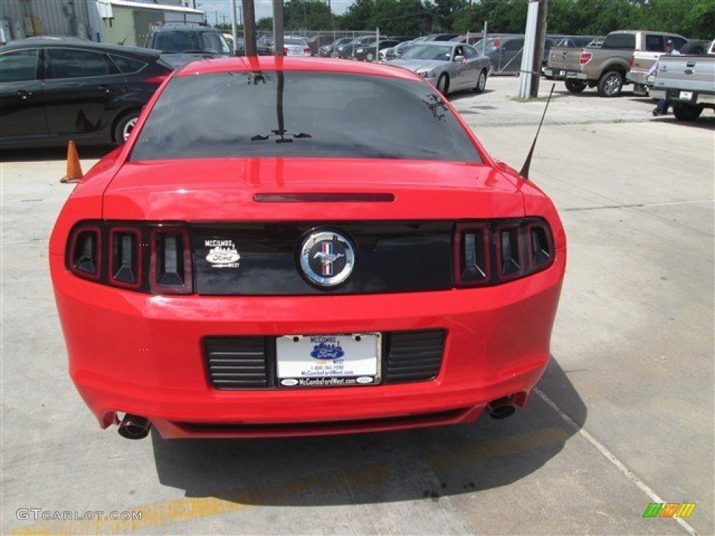 2014 Mustang V6 Coupe - Race Red / Charcoal Black photo #5
