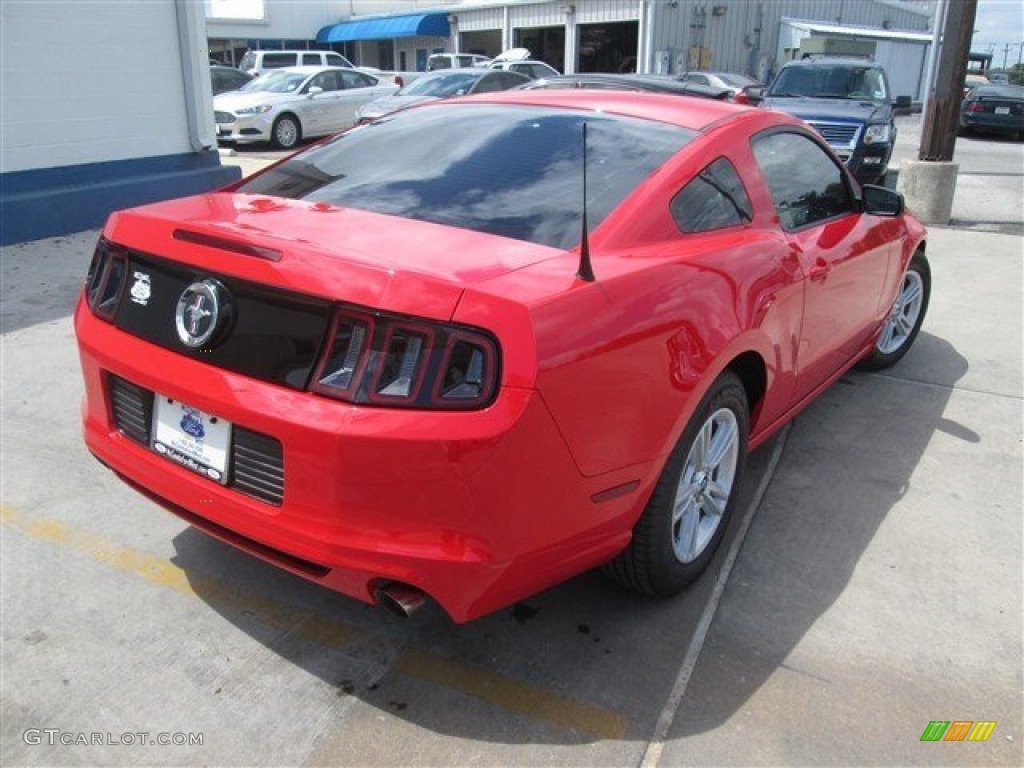 2014 Mustang V6 Coupe - Race Red / Charcoal Black photo #6