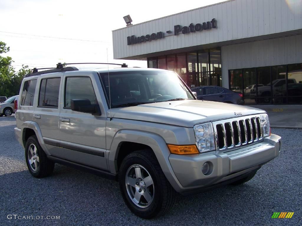 2009 Commander Sport - Light Graystone Pearl Coat / Dark Slate Gray photo #1