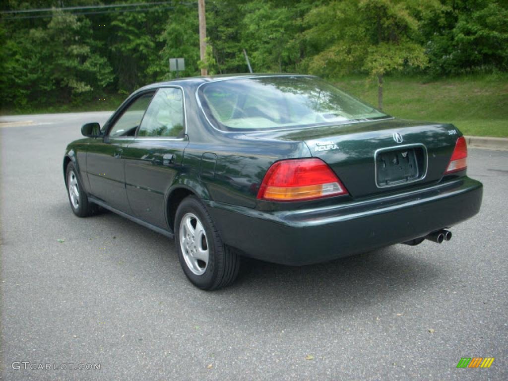 1997 TL 3.2 - Dark Green Pearl / Taupe photo #5