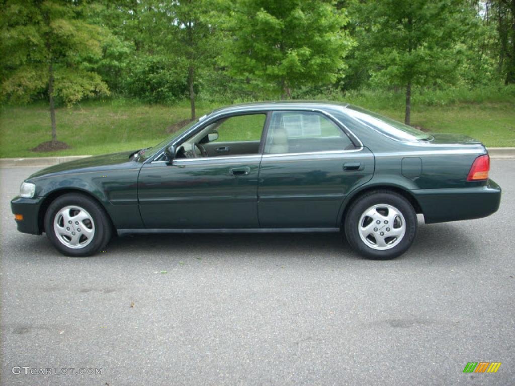 1997 TL 3.2 - Dark Green Pearl / Taupe photo #6