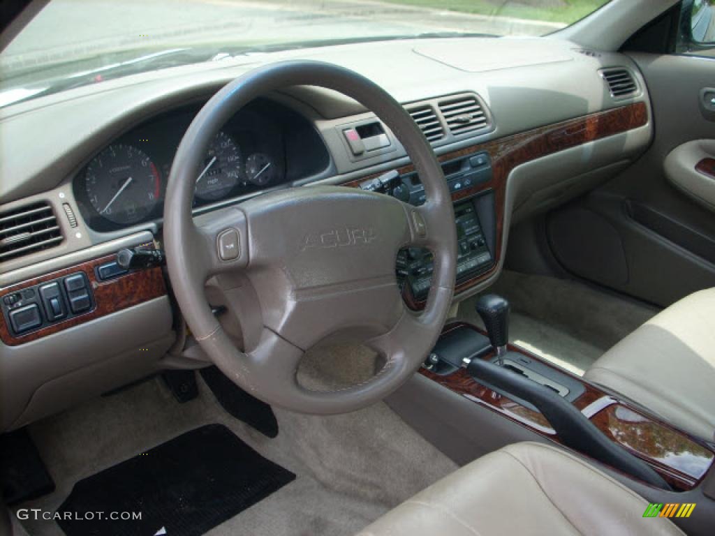 1997 TL 3.2 - Dark Green Pearl / Taupe photo #11