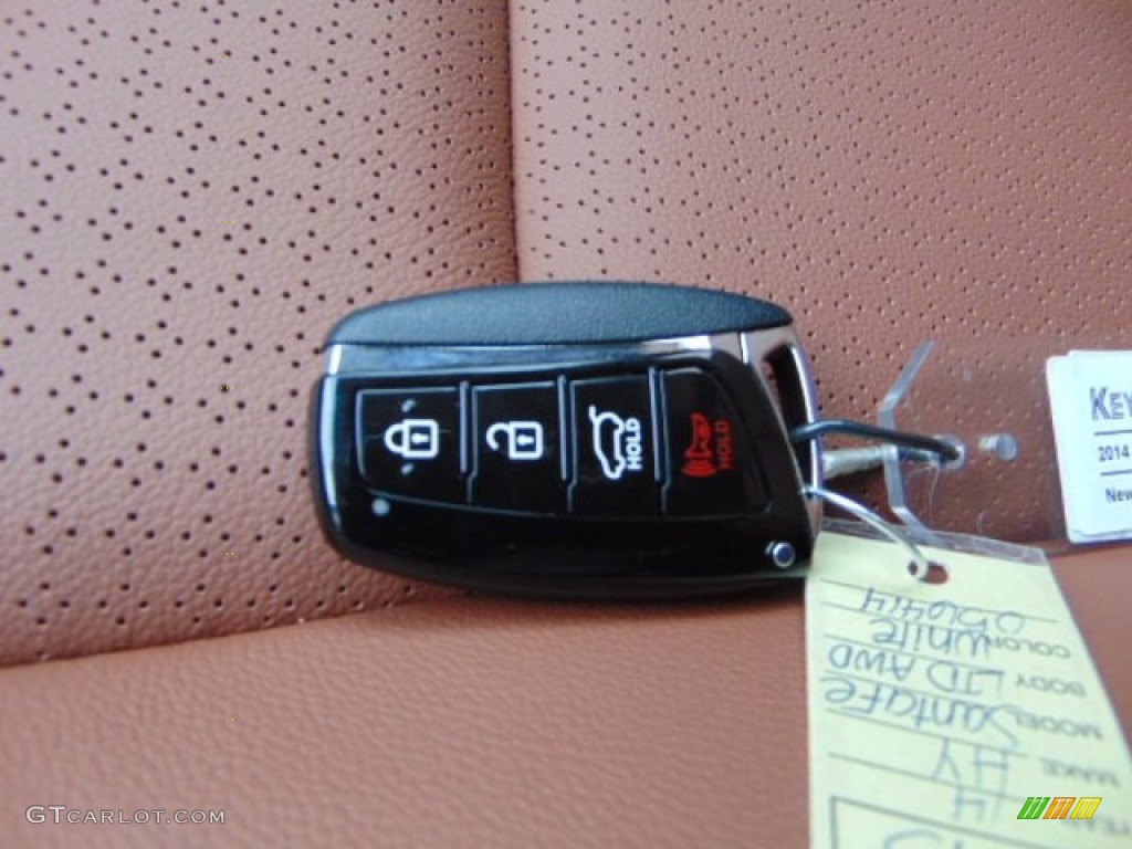 2014 Hyundai Santa Fe Limited AWD Keys Photo #94107414